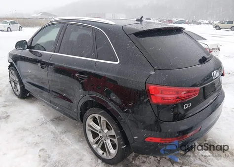 2016 Audi Q3 2.0T Premium Plus from USA, damaged, VIN WA1EFCFS8GR015960